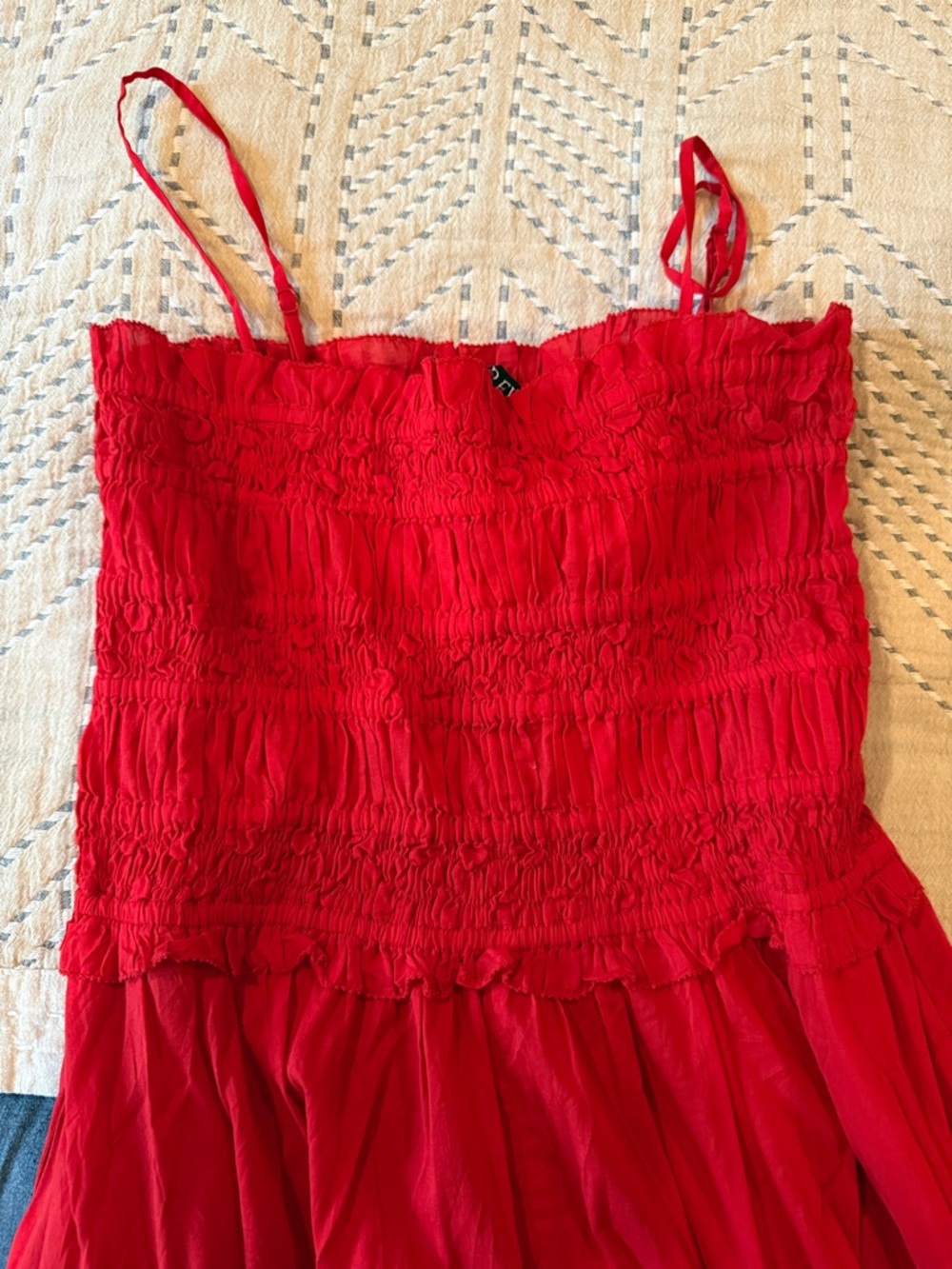 J. Crew Smocked maxi dress in cotton voile - Picture 5 of 5
